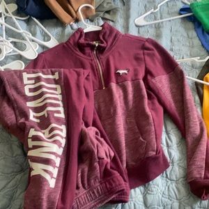 Victoria Secret Pink sweat set
